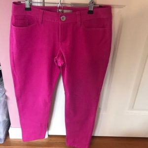 Banana Republic 4P Sloan Fuchsia Pants